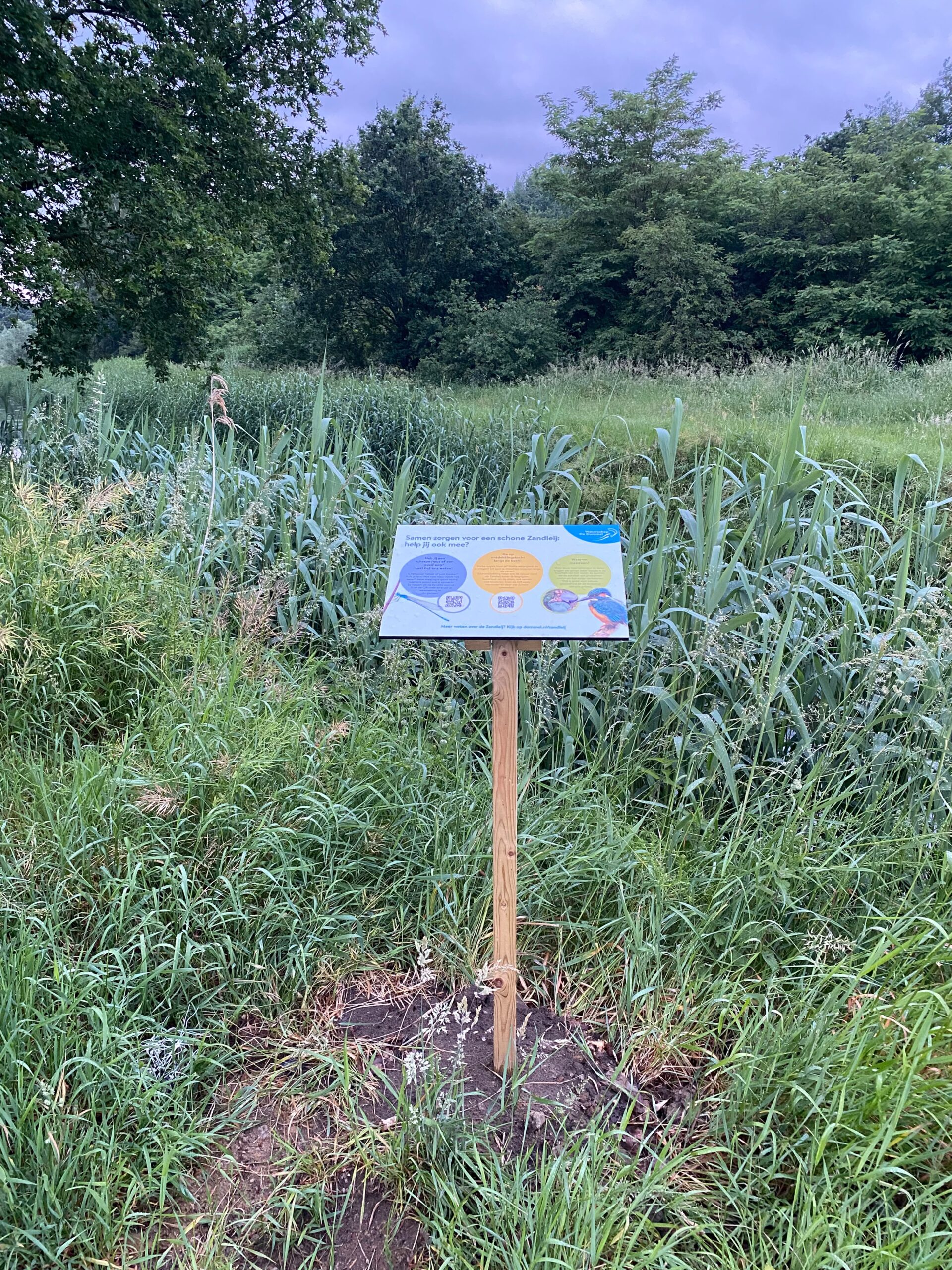 Doe mee aan onderzoek waterkwaliteit Zandleij